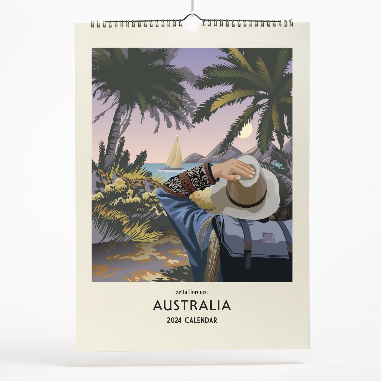 2024 Calendar - Australia - Wall