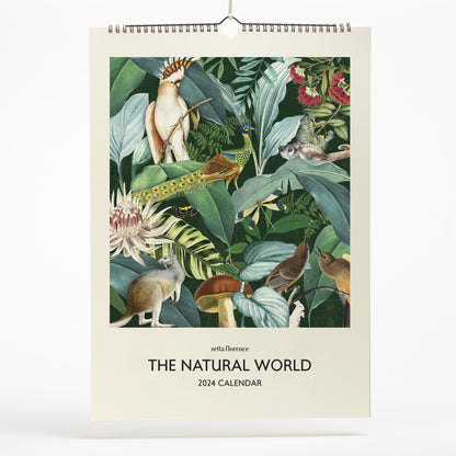 2024 Calendar - The Natural World - Wall