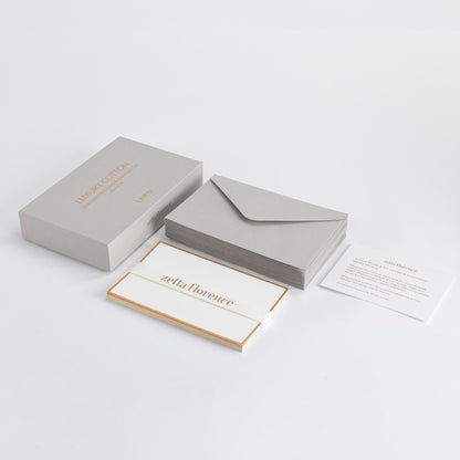 Notecard Set - Luxury Cotton - Pack of 20