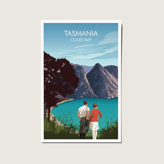 Postcard - Tasmania Coles Bay