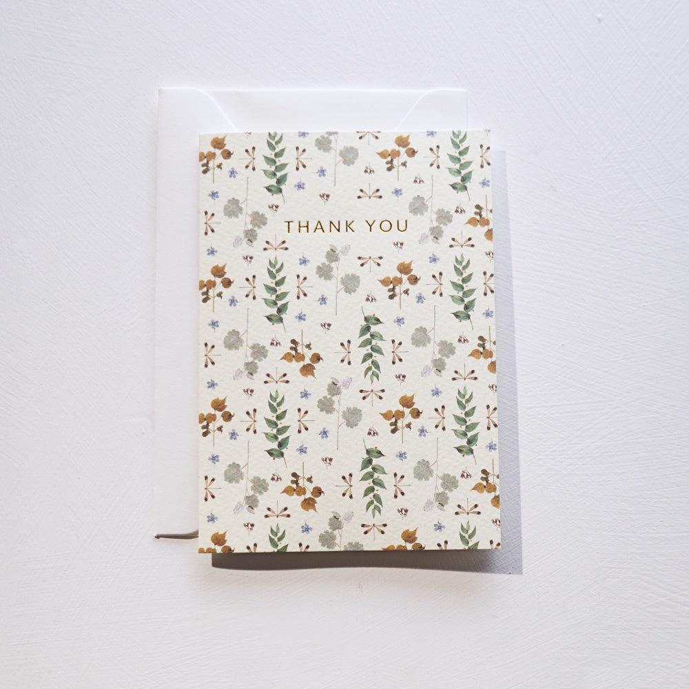 Card - Thank You Floral Slumber